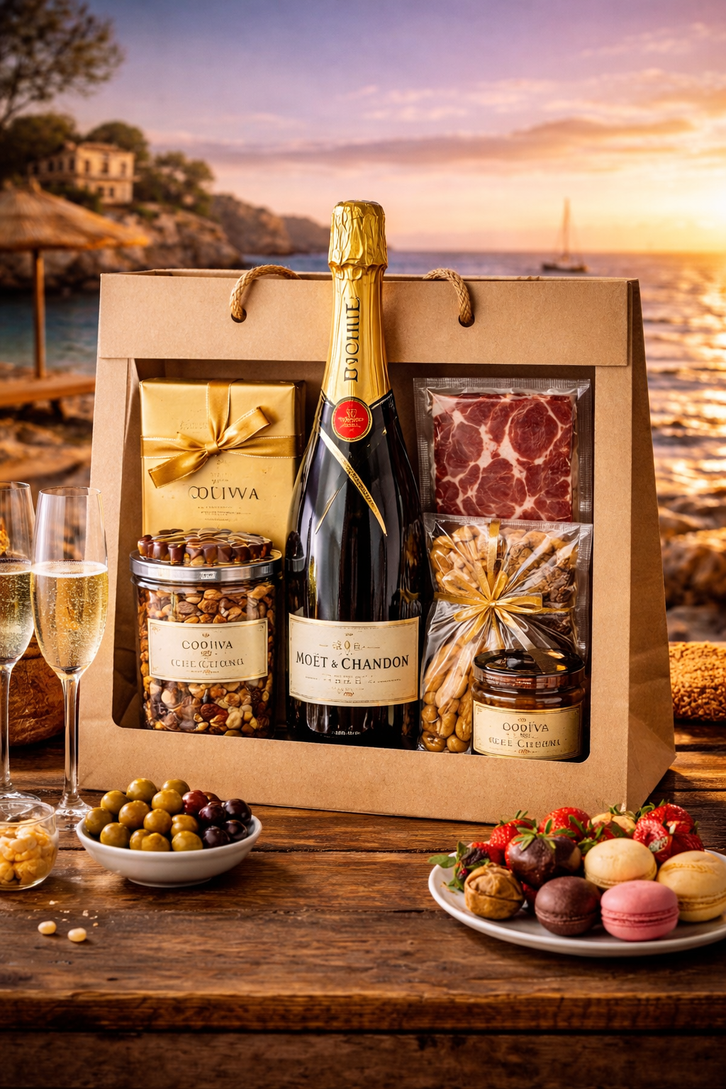 👉 Celebration Champagne Experience – Moët & Gourmet Selection