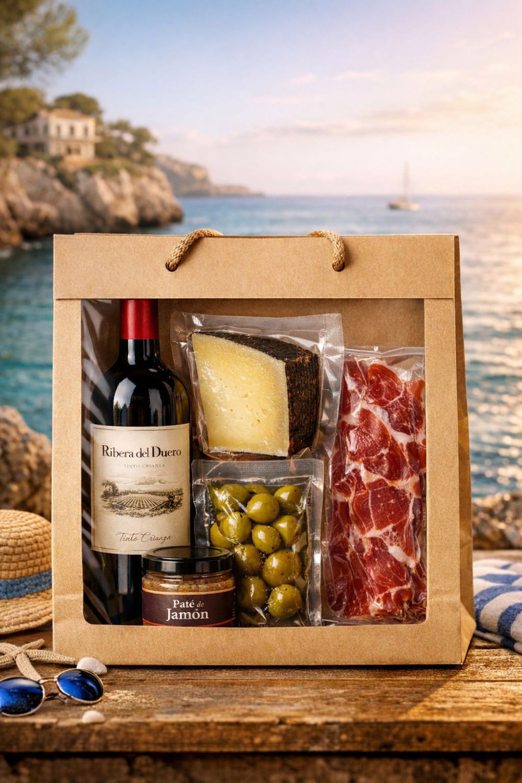 🌅 Sunset Wine & Gourmet Pack